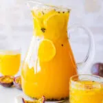 Passion fruit Lemonade.