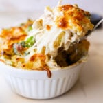 Baked Chicken and Broccoli Alfredo