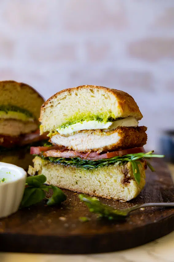 Chicken Caprese Sandwich
