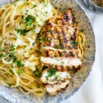 Grilled Chicken Alfredo.