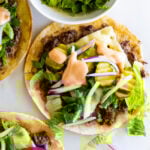 Smashed Burger Tacos