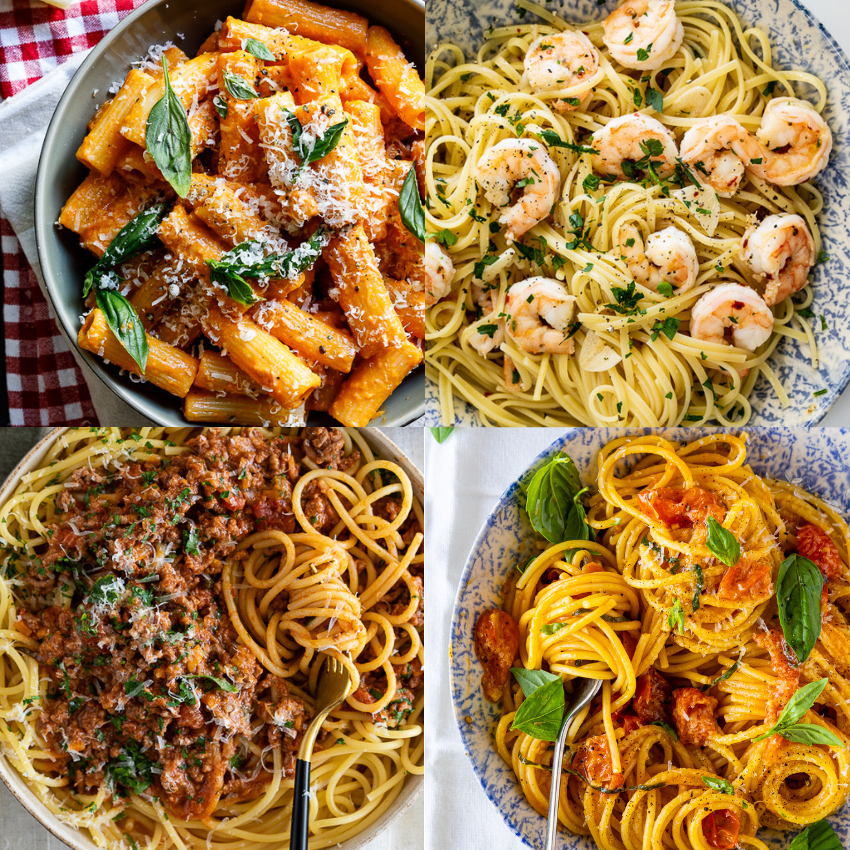 5 easy pasta recipes