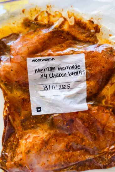 Mexican chicken marinade.