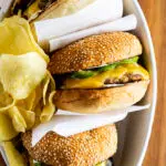 Jalapeño Cheddar Burgers.