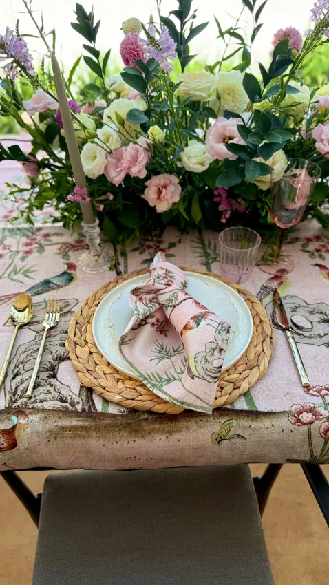 Galentine's Table Setting