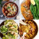 5 easy weeknight dinners using ingredients from 1 trip to the store.