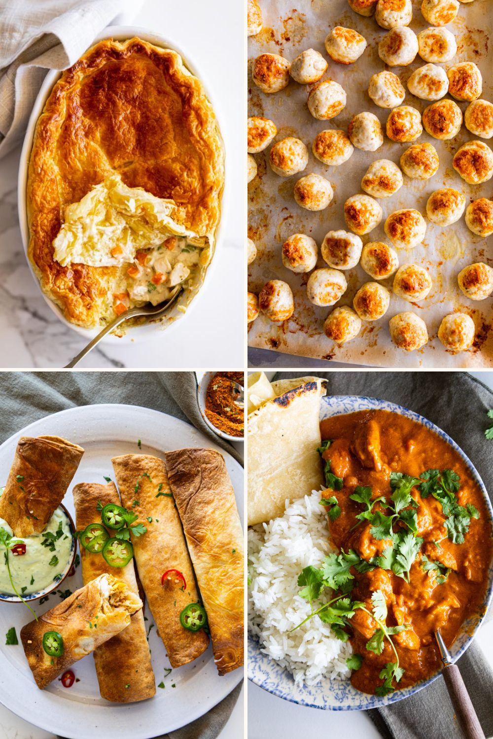 Chicken Freezer Recipes.