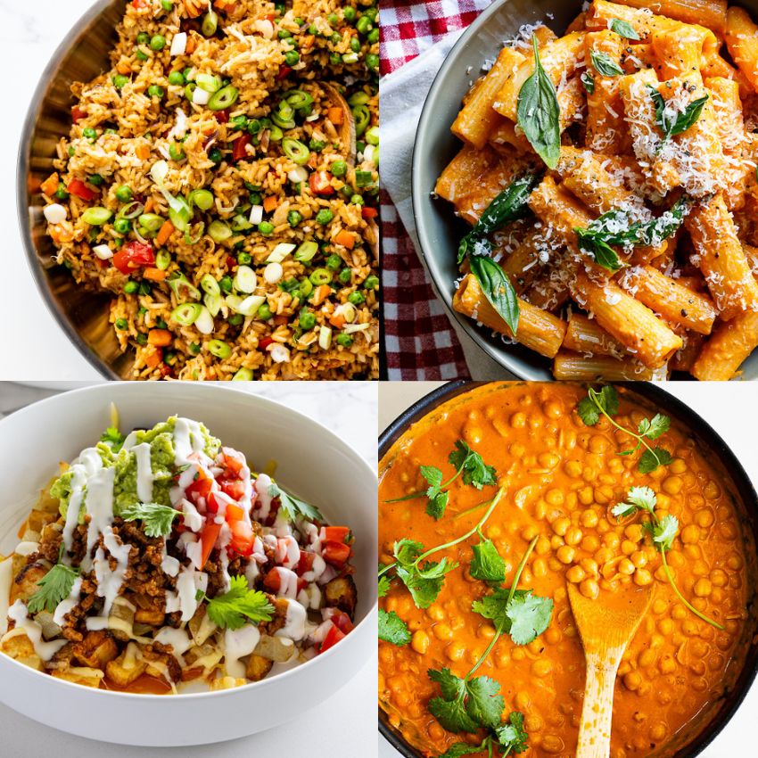 Four easy weeknight dinners