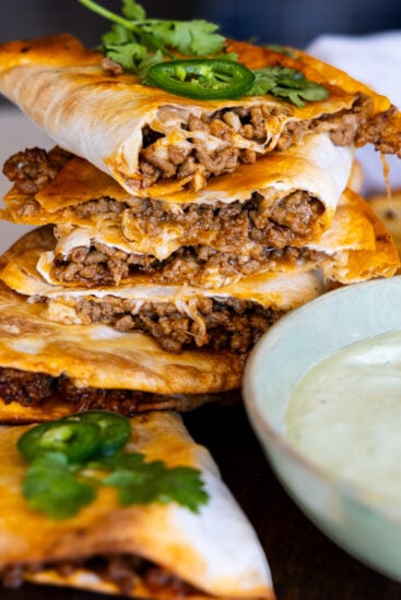 Baked Beef Tacos.