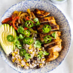 Chicken Fajita Bowls.