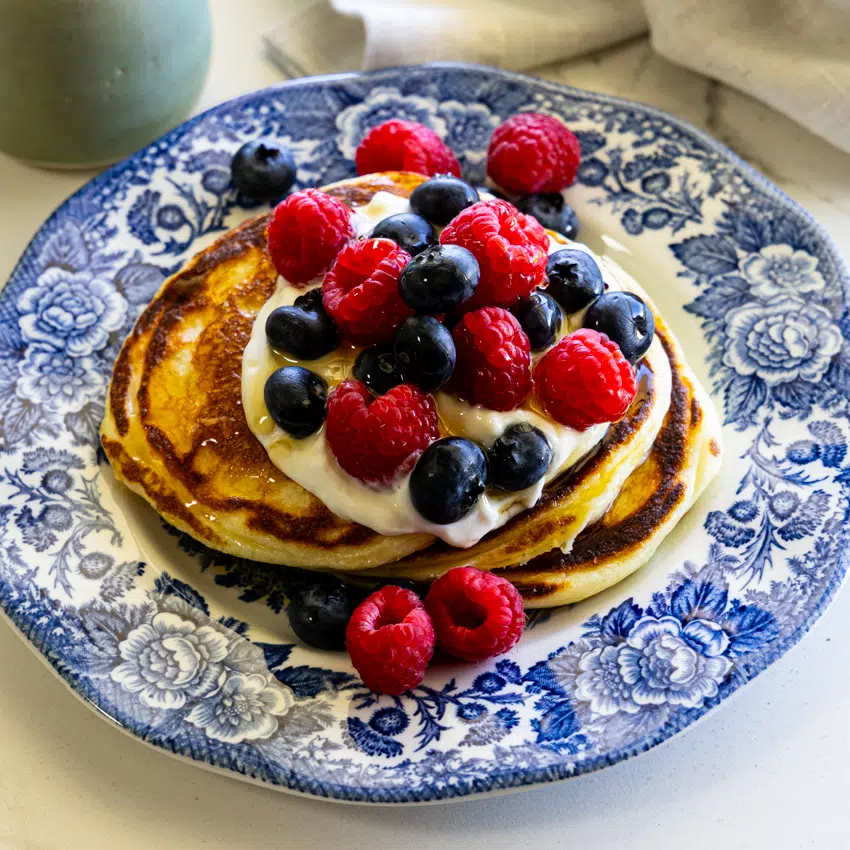 Cottage cheese pancakes