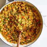 Vegetable fried rice.