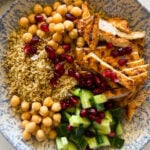 Moroccan Chicken Couscous bowl