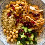 Moroccan Chicken Couscous bowl