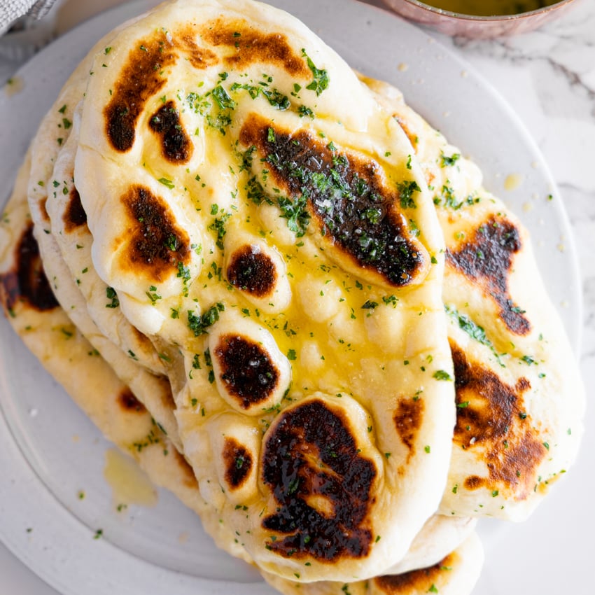 Garlic Butter Naan.