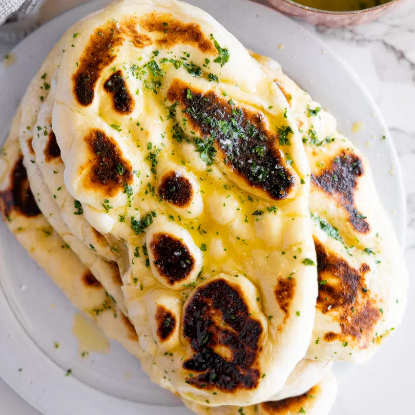 Garlic Butter Naan.