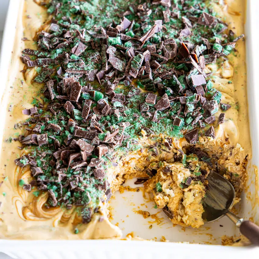 Peppermint Crisp Tart