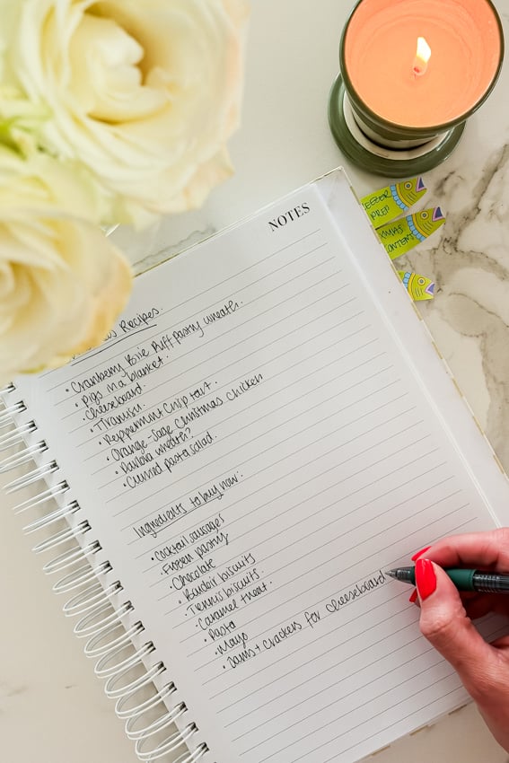 Budgeting for the holidays.